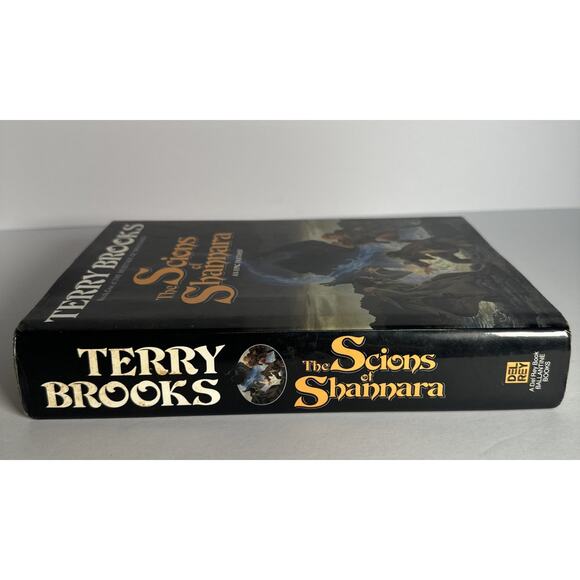 The Scions of Shannara Terry Brooks 1990 Hardcover, Dust Jacket 1st Edition - Picture 3 of 10